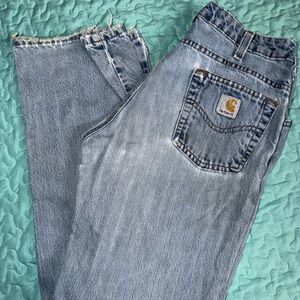 Carhartt Light Blue Utility Denim Jeans Size 29